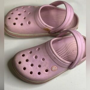 Crocs girls size J 2
